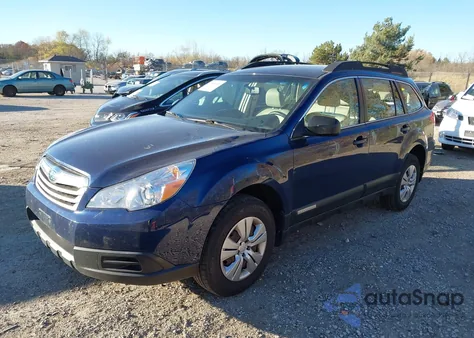 2011 Subaru Outback 2.5I from USA, damaged, VIN 4S4BRCAC6B1444811